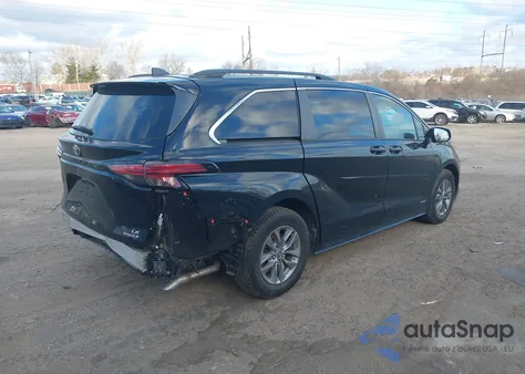 2021 Toyota Sienna Le from USA, damaged, VIN 5TDKRKEC5MS063823